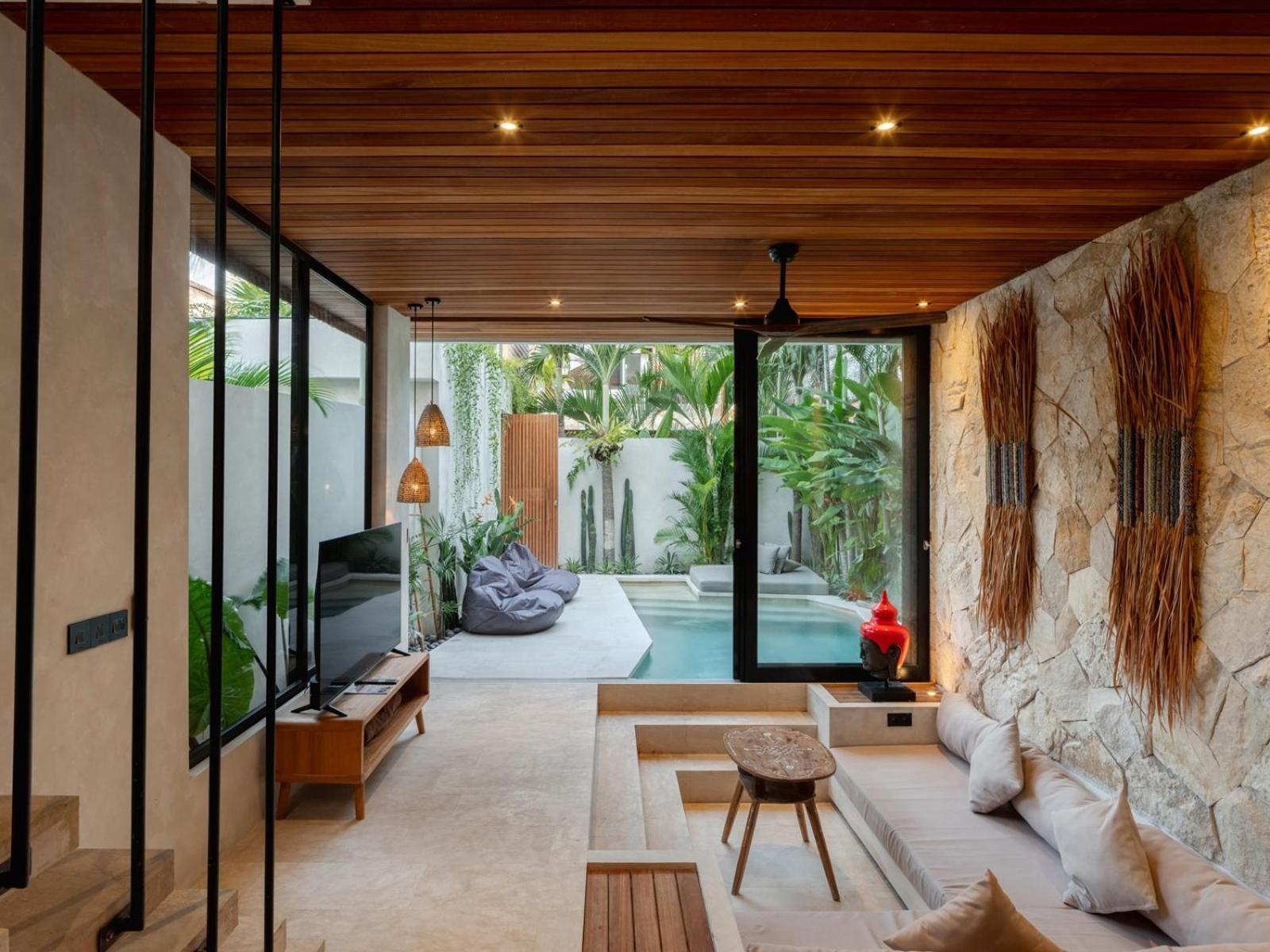 Blacksand Villas Echo Beach Canggu Exteriör bild